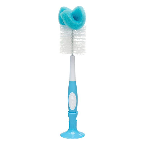 Dr. Brown's Standard Bottle Brush Blue, Sponge and Bristle Head, 1 Piece
