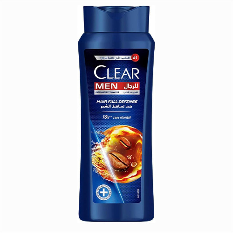 Clear Men Anti-Dandruff Hair Fall Defense Shampoo, 600 ml