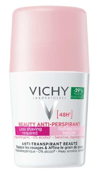 Vichy Beauty Deodorant for Women, Alcohol-Free Odor Protection