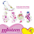 Private Miss Teen Ultra Thin Regular Sanitary Pads with Wings, 20 Pads