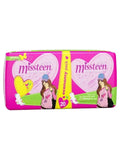 Private Miss Teen Ultra Thin Regular Sanitary Pads with Wings, 20 Pads