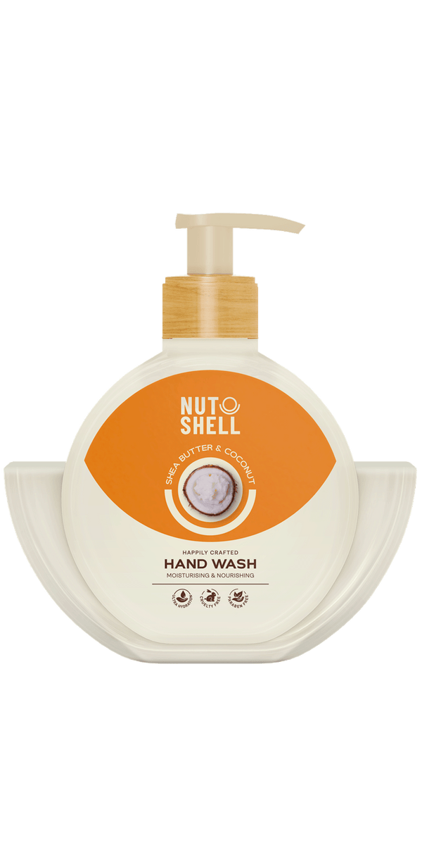 Nutshell Shea Butter & Coconut Hand Wash Creamy Texture 375 ml