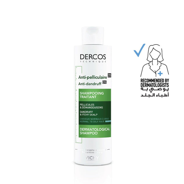 Vichy Dercos Anti-Dandruff Shampoo Normal to Oily Hair Selenium Sulfide 200 ml