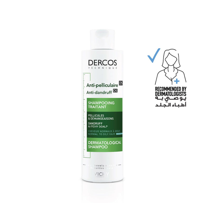 Vichy Dercos Anti-Dandruff Shampoo Normal to Oily Hair Selenium Sulfide 200 ml