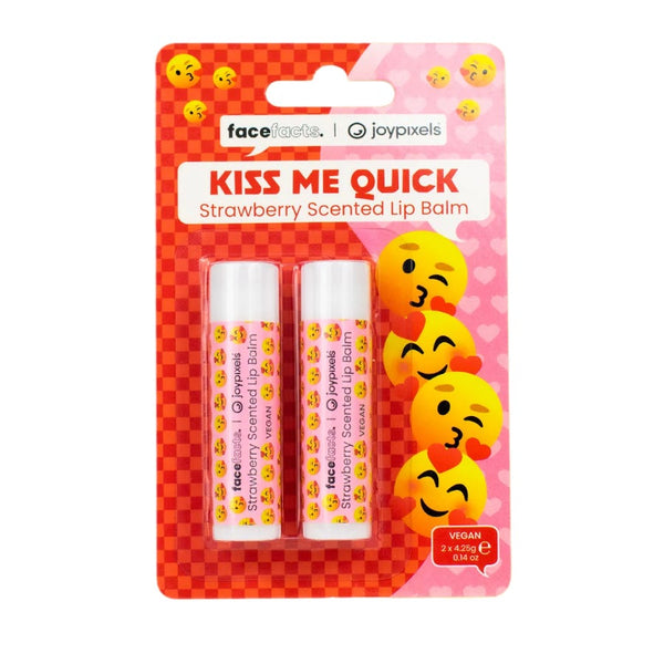 Face Facts Kiss Me Quick Lip Balm 2 Pack 4.25 g Each