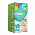 PAMPERS Baby Diapers Size 4 Small Box, 11 Pack, For Children 7-18 kg