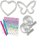 WeCool DIY Heart Butterfly Neon Wall Lights, Flexible LED Decor, USB or 3 AA Battery Powered