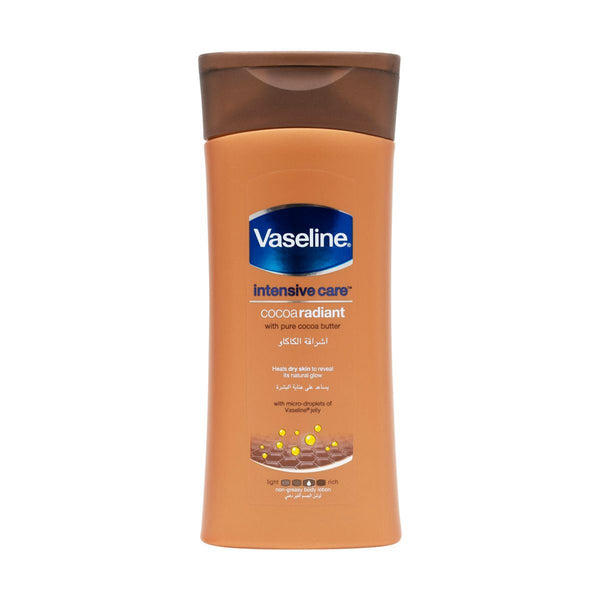 Vaseline Cocoa Glow Body Lotion Cocoa Butter Non-Greasy Moisturizer 200ml