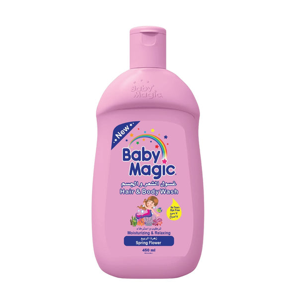 Baby Magic Hair & Body Wash 2-in-1 Calendula & Coconut Oil Spring Flower 450 ml
