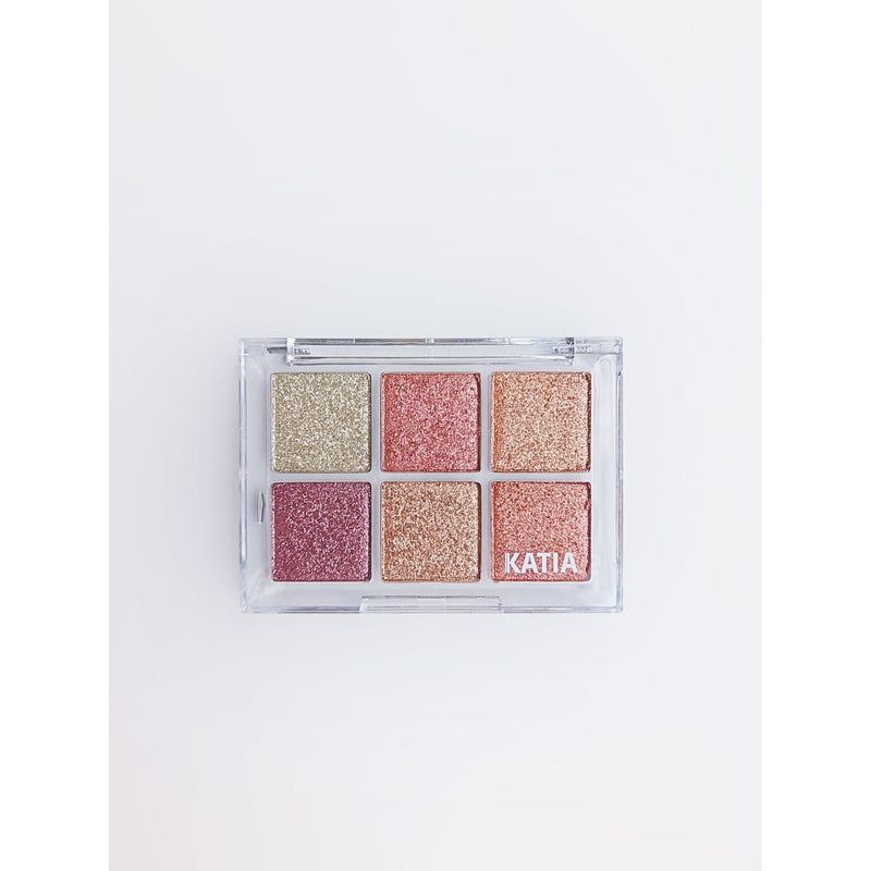 Katia Diamond Eyeshadow Palette Glitter Finish 6 Shades