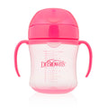 Dr. Brown's Soft Spout First Training Cup, Sip-Activated Valve, Pink, 180 ml, 6 Months+
