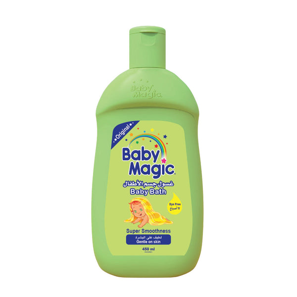 Baby Magic Baby Bath Gentle Moisturizing Bath Liquid Dye-Free 450ml