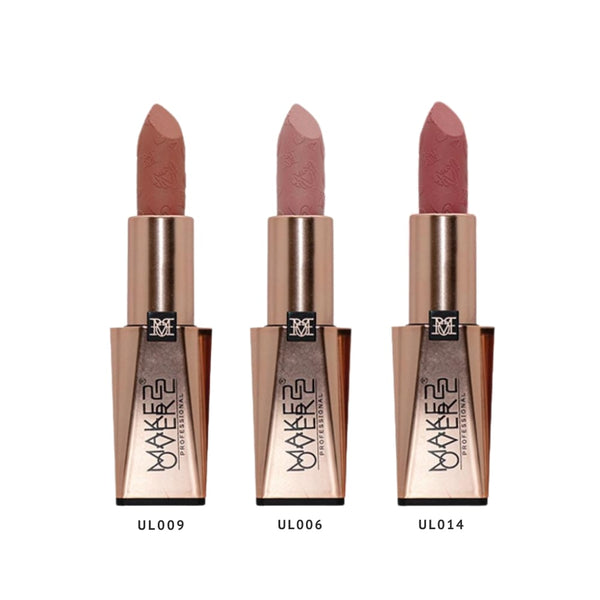 Makeover22 Matte Creamy Rouge Lipstick Set Matte Finish 4 Pieces