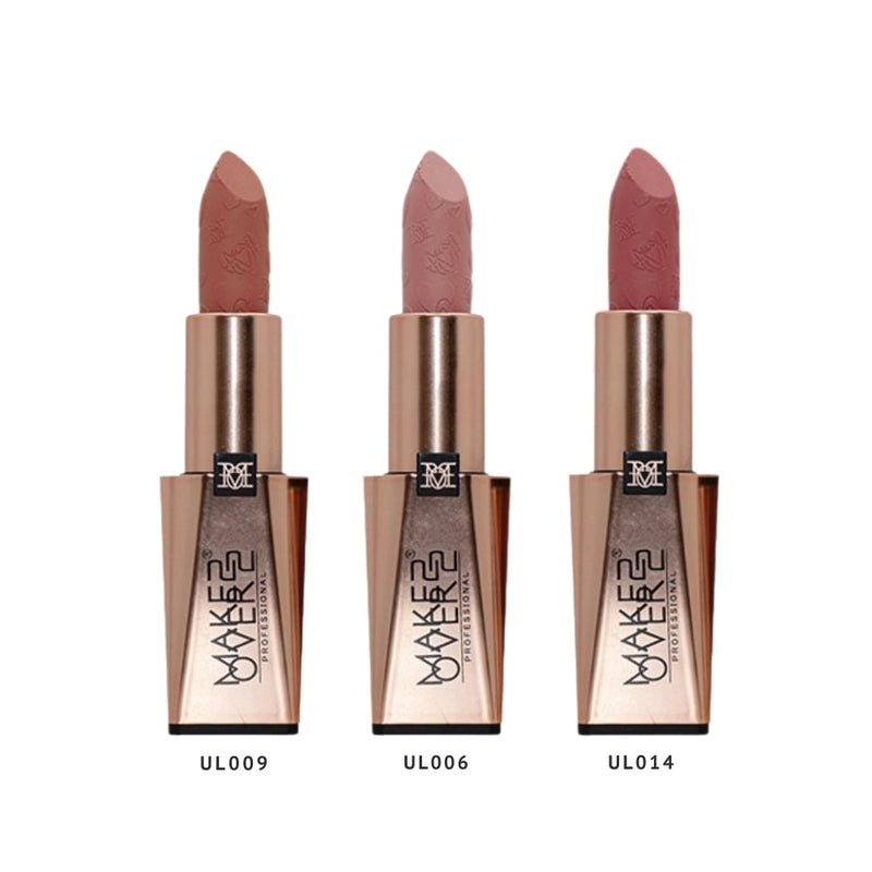 Makeover22 Matte Creamy Rouge Lipstick Set Matte Finish 4 Pieces