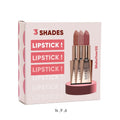 Makeover22 Matte Creamy Rouge Lipstick Set Matte Finish 4 Pieces