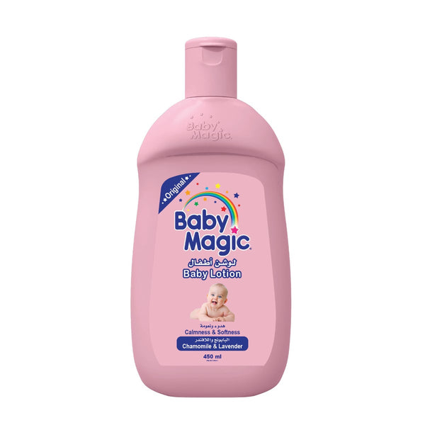 Baby Magic Baby Lotion Chamomile & Lavender Moisturizing Camellia Oil 450ml