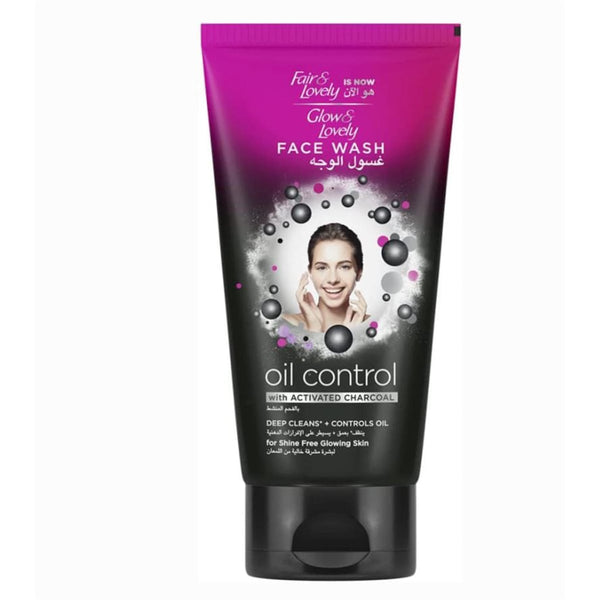 Fair & Lovely Glow & Lovely Oil Control Face Wash Activated Charcoal 150 ml