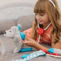 Melissa & Doug Examine and Treat Pet Vet Play Set, 24-Piece Pretend Veterinary Kit