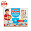 Melissa & Doug Examine and Treat Pet Vet Play Set, 24-Piece Pretend Veterinary Kit