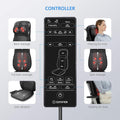 Comfier CF-2317 Shiatsu Neck and Back Massager with Heat, 8-Node Rollers, PU Leather