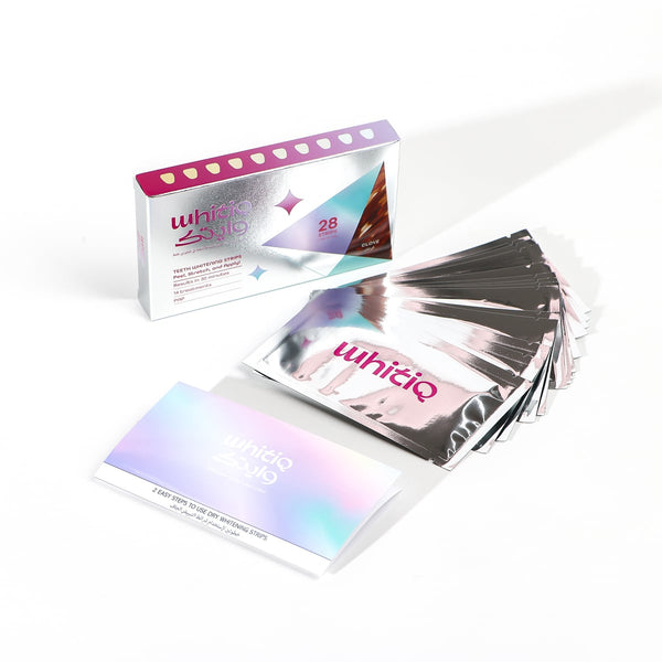 Whitiq Pap Dry Teeth Brightening Strips Clove