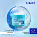 Cosmo Hyaluronic Acid Serum Body Cream Lightweight Hydrating Formula 400ml