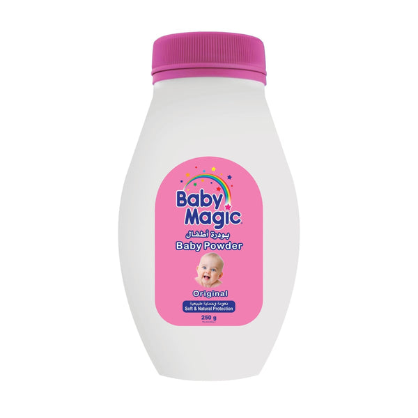 Baby Magic Baby Powder Talc and Cornstarch Moisture Absorbing Formula 250g