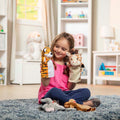 Melissa & Doug Zoo Friends Hand Puppets Set of 4