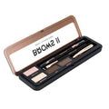 Profusion Cosmetics Brows II Brow Makeup Case with Highlighter, Wax, Brush and Tweezers