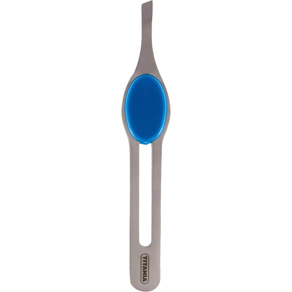 Titania Stainless Steel Tweezer 1090/60b, Sharp Aligned Tips, 1 Piece