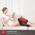 Comfier CF-5701 Knee Brace Massager with Heat, Vibrating Massage, Adjustable Wrap
