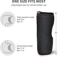 Comfier CF-5701 Knee Brace Massager with Heat, Vibrating Massage, Adjustable Wrap