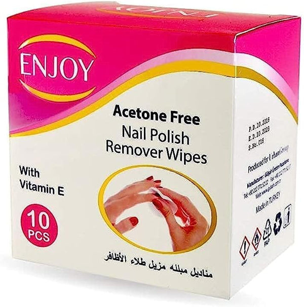 Enjoy Nail Polish Remover Wipes