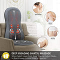 Comfier 3D Shiatsu Full Back Massager Pad with Heat, Rolling Massage and Vibration CF-2913