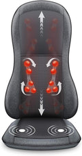 Comfier 3D Shiatsu Full Back Massager Pad with Heat, Rolling Massage and Vibration CF-2913