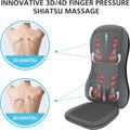 Comfier 3D Shiatsu Full Back Massager Pad with Heat, Rolling Massage and Vibration CF-2913