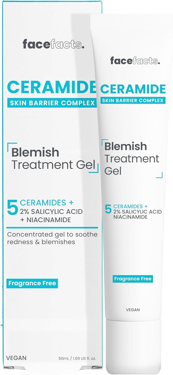 Face Facts Ceramide Blemish Treatment Gel Niacinamide 50 ml
