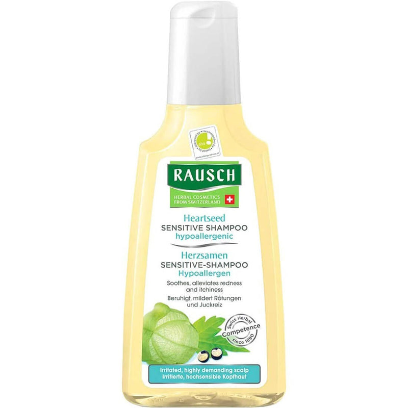 Rausch Shampoo Sensitive Heartseed Prebiotic Formula Sulphate-Free 200ml