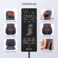 Comfier Shiatsu Neck and Back Massager with Heat, Rolling Massage, Linen CF-2113