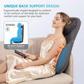 Comfier Shiatsu Neck and Back Massager with Heat, Rolling Massage, Linen CF-2113