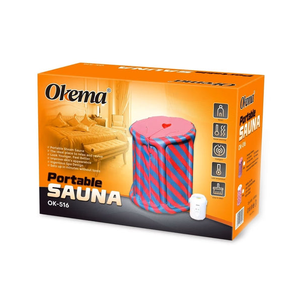 Okema Portable Steam Sauna OK-516 Foldable Home Sauna