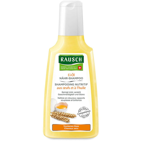 Rausch Nourishing Egg Oil Shampoo Liquid Silicone-Free 200ml