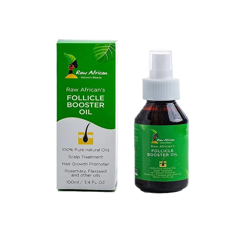 Raw African Hair Follicle Booster Oil