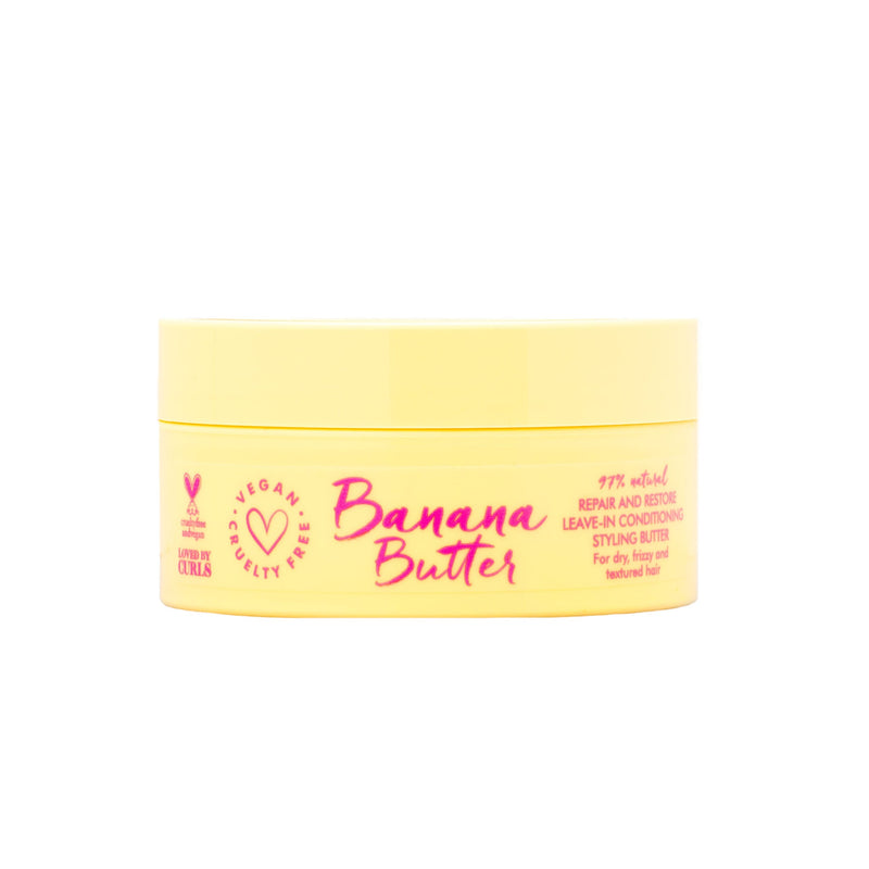 Umberto Giannini Banana Butter Leave-In Conditioning Styling Cream Shea Butter Coconut Oil 200ml