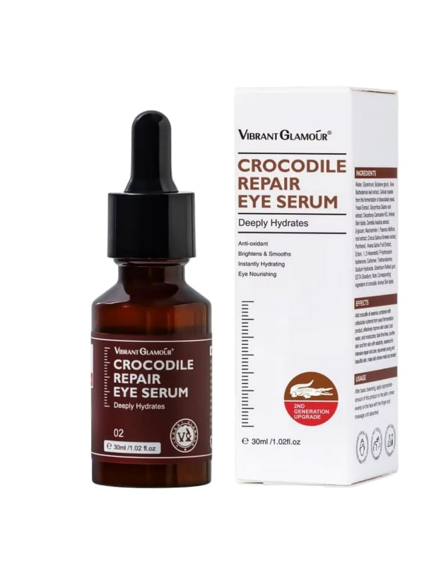 Vibrant Glamour Eye Repair & Hydration Serum, Crocodile Oil, 30ml