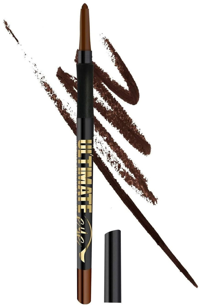 La Girl Ultimate Intense Stay Auto Eyeliner Brown Gel-Like Pencil