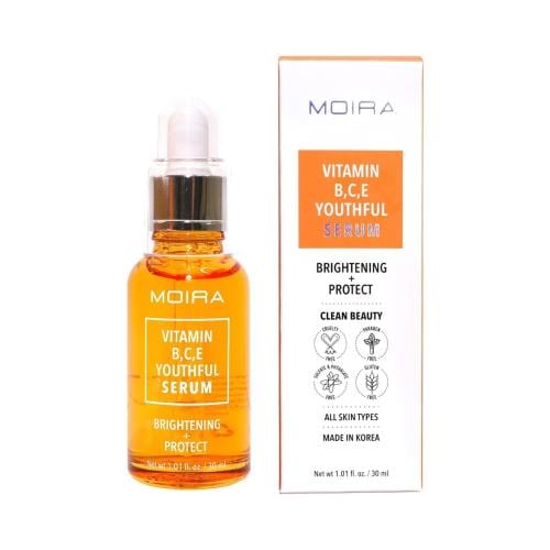 Moira Youth Serum Vitamins B, C & E Lightweight Face Serum 30ml
