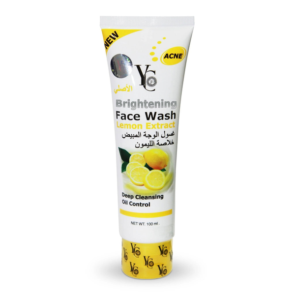 YC Brightening Face Wash Lemon Extract Blemish-Clearing Cleanser 100 ml