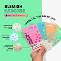 Face Facts Blemish Patches Hearts Salicylic Acid Niacinamide 24 Patches
