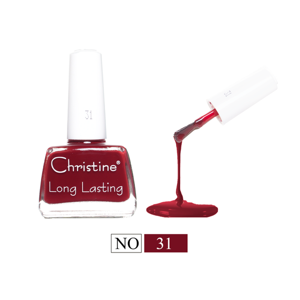 Christine Long Lasting Nail Polish 31 Shiny Finish